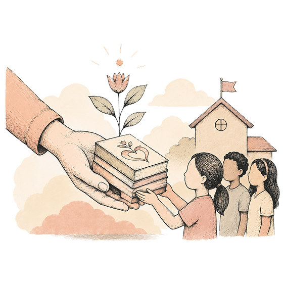 Card deck donation program